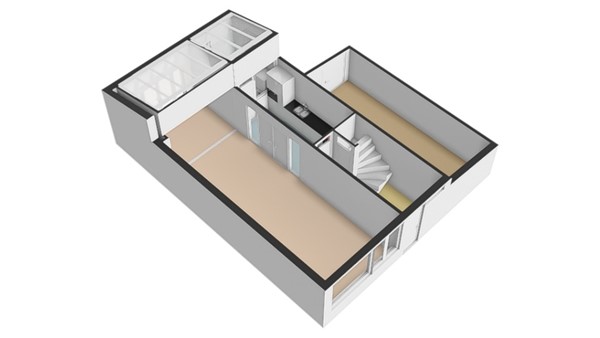 Floorplan - Vrouwenzand 2, 8303 ZK Emmeloord